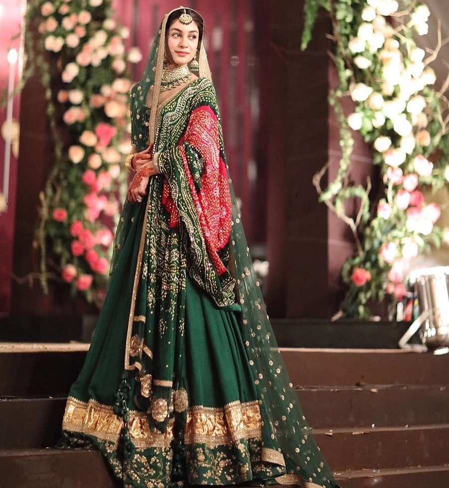 Heavy Dark Green Lehenga Design | Wedding Planner In Lucknow